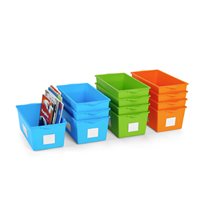 Help-Yourself Book Bins-Ensemble de 12