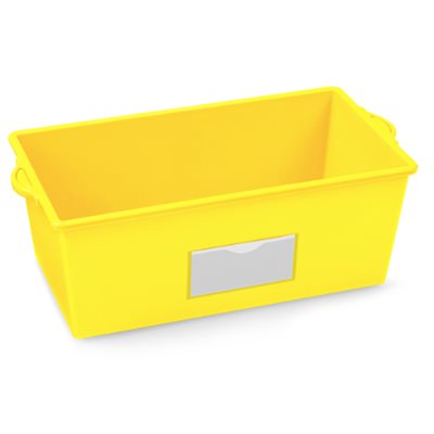 Neon Help-Yourself Book Bin-Bright Yellow