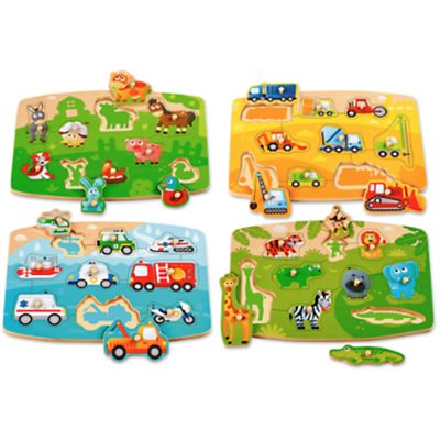 Puzzles à chevilles pour débutants