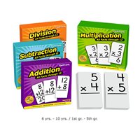 All Facts Math Flash Cards- Complete Set