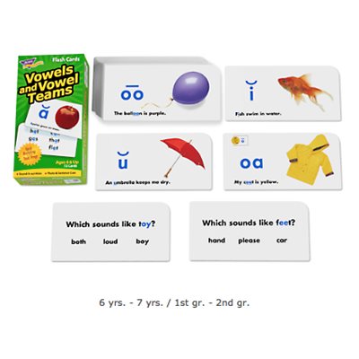 Vowels & Vowel Teams Flash Cards Vowels & Vowel Teams Flash Cards
