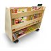 Deluxe 2 Sided Mobile Book Display Stand*