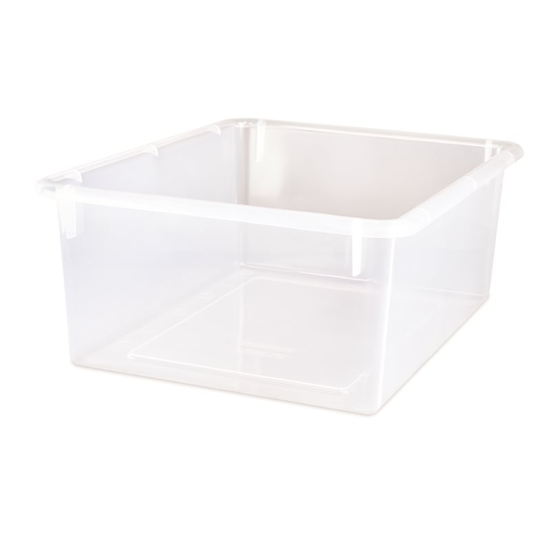 13 X 10.5 X 5 Plastic Tub - Clear*