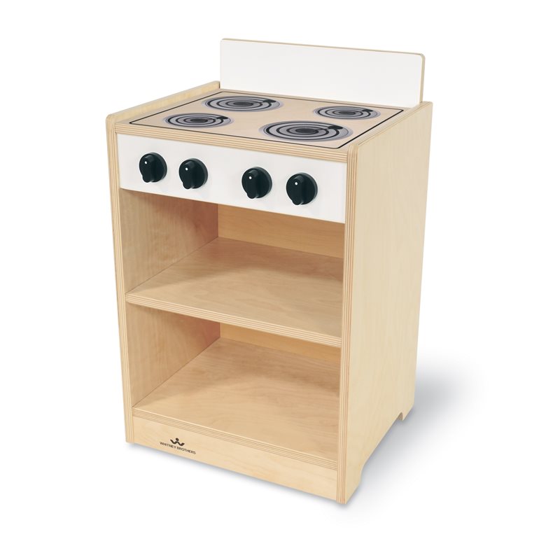 Let's Play Toddler Stove - White Let's Play Toddler Stove - White
