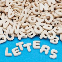 Wooden Letters Pk / 300