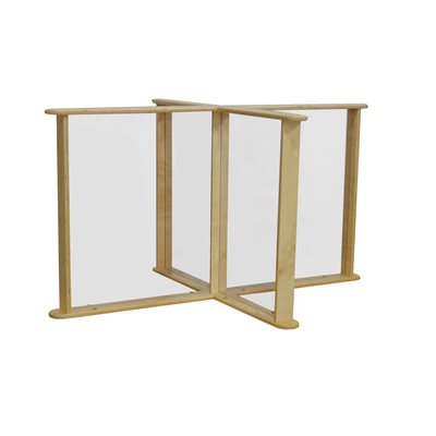 Cloison de table anti-éternuement de 33,75 po x 45,75 po Cloison de table anti-éternuement de 33,75 po x 45,75 po