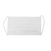 Masque facial en coton pour adulte avec boucles d'oreille - Sans latex - Paquet de 20