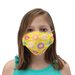  Youth Cotton Printed Face Mask with Ear Loops - Latex Free - Pack of 20