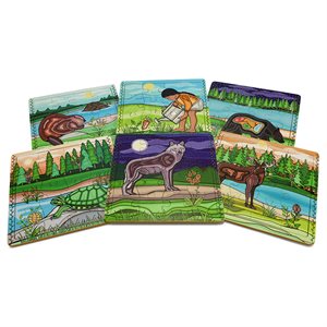 Indigenous Animals & Nature Puzzles - Set of 6