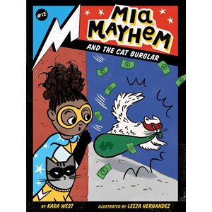 Mia Mayhem and the Cat Burglar - Paperback