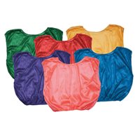 Dossard en maille de nylon pour adulte - Bleu