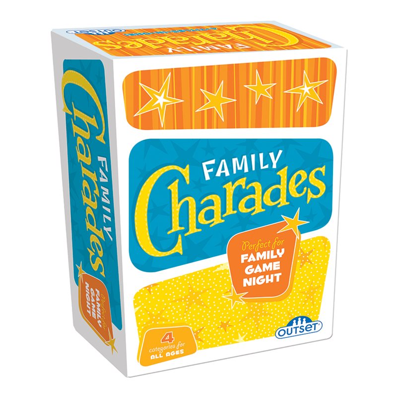 Family Charades Retro Design