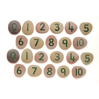 Jumbo Number Pebbles