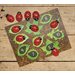 Cartes des premiers chiffres de la coccinelle