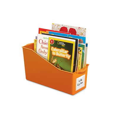 Connect & Store Book Bins - Orange