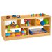 Centre de rangement Play-Top avec dos en acrylique