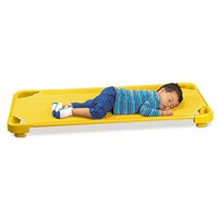 Kids Colours™ Easy-Stack Cot-Set of 5-Yellow