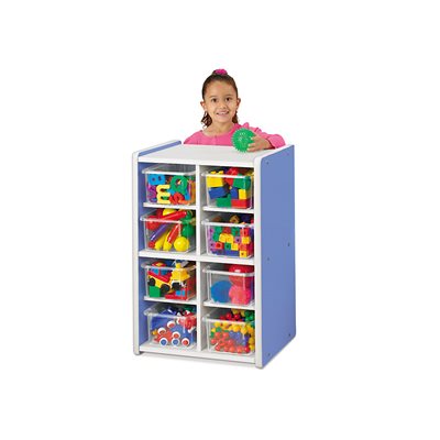 Kids Colours™ 8 Cubbie Unit-Red Kids Colours™ 8 Cubbie Unit-Red