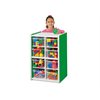 Kids Colours™ 8-Cubby Units - Green