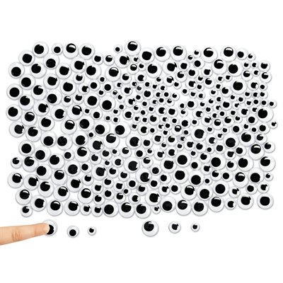 Wiggly Eyes - 300 pieces