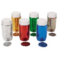 Glitter Jumbo Jars - Set of 6