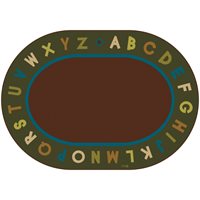 Tapis Nature Circletime Alphabet, 6' X 9'