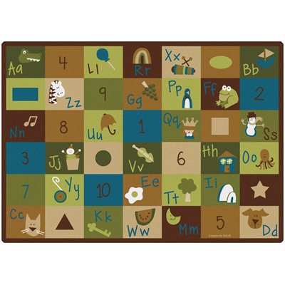 Learning Blocks Nature 8'4" X 11'8" Rectangle
