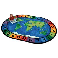 Circle Time Around The World-8'3" X 11'8"