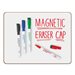 Magnetic Write & Wipe Markers 4-Colour Set