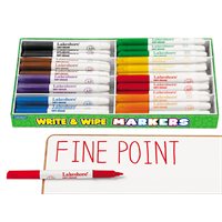 Marqueurs à ligne fine Write & Wipe de Best-Buy - Ensemble de classe