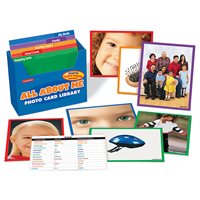 All About Me Photo Card Library
