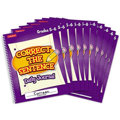 Correct Sentence Journal Gr.5-6-Set 10