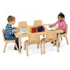 Table rectangulaire ajustable basse de 30 po x 48 po