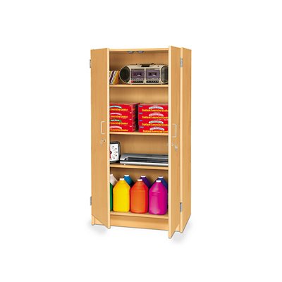 Heavy-Duty Locking Storage Cabinet - 5 ft.