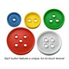 Giant Lacing Sensory Buttons