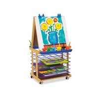 Centre d'art mobile peu encombrant