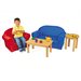 Table d'appoint en bois dur