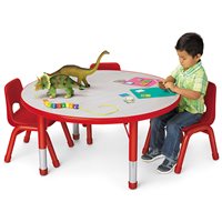 42" Round Kids Colours™ Round Table-Red