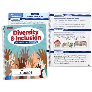 Diversity & Inclusion Daily Practice Journal - Gr. 1-2