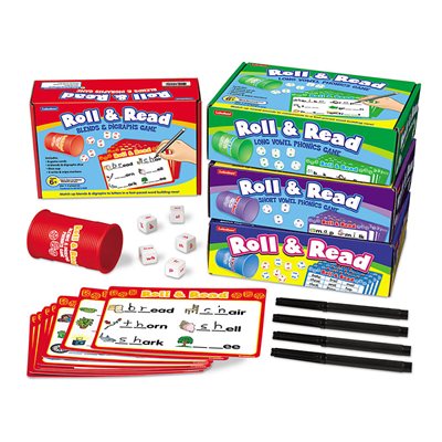Roll & Read Phonics Games - Set