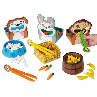 Feed-The-Animals Fine Motor Games - Complete Set