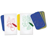 Learn The Alphabet Rubbing Plates