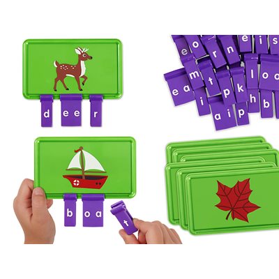 Snap & Build Phonics-Vowel Sounds