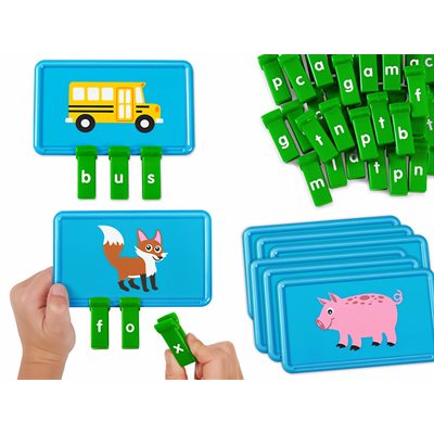 Snap & Build Phonics-CVC Words