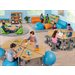 Flex-Space Premium Wobble Chair-14"-Gris