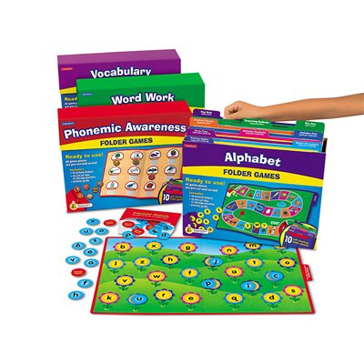 Early Language Folder Game Libraries Set