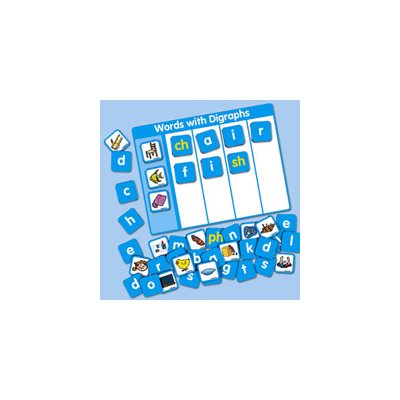 Phonics Magnetic Word Building Boards - Digraphs