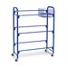 Leveled Library Mobile Storage Cart