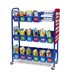 Leveled Library Mobile Storage Cart