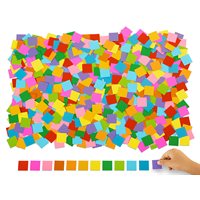 Colourful Mosaic Squares - Set of 500